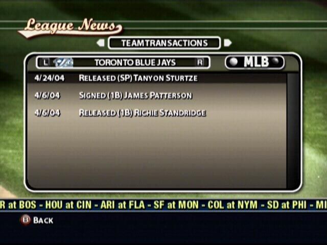 MVP Baseball 2004 screenshot 4 for Gamecube